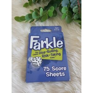 Farkle Score Sheets 75 Score Sheets NEW